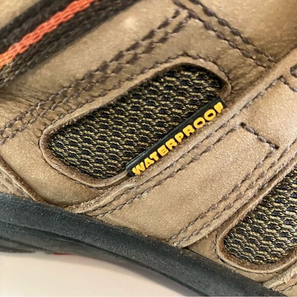 Keen Flint Hiking Shoes Men's 6 US Brown Tan Waterproof Leather Trail 39 EUR - Picture 7 of 12